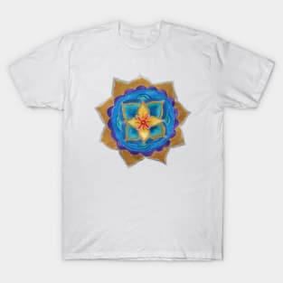 Blue Mandala T-Shirt